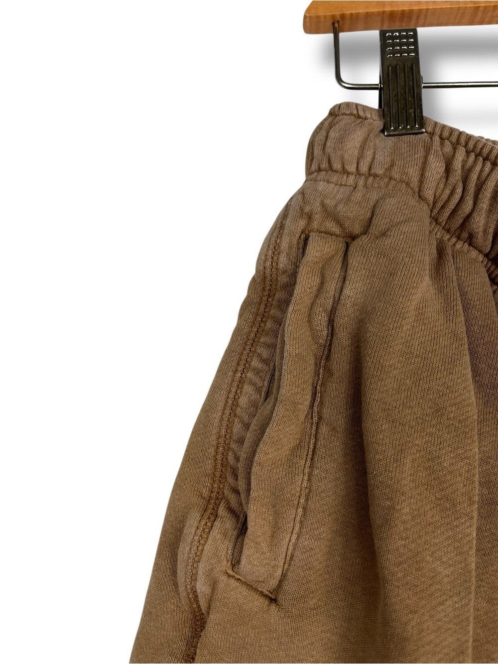 Jungmaven French Terry Sport Short Coyote Tan Medium Hemp Organic Cotton Unisex - Picture 11 of 13